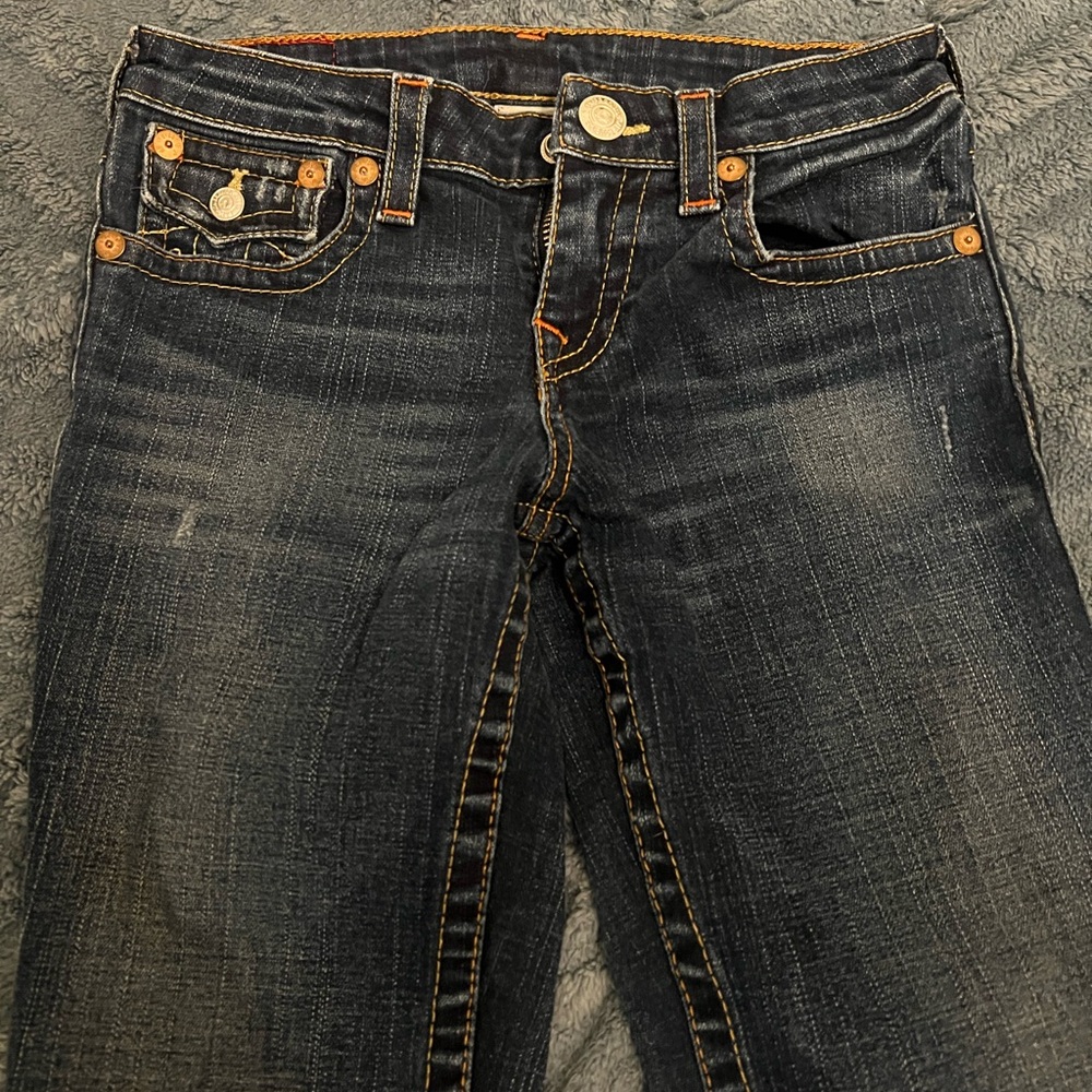 True Religion Dark Wash Skinny Jeans